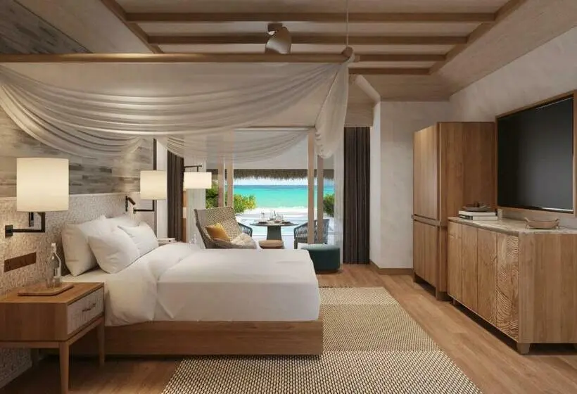 ویلای یک اتاق خوابه با استخر شنا, Six Senses Kanuhura