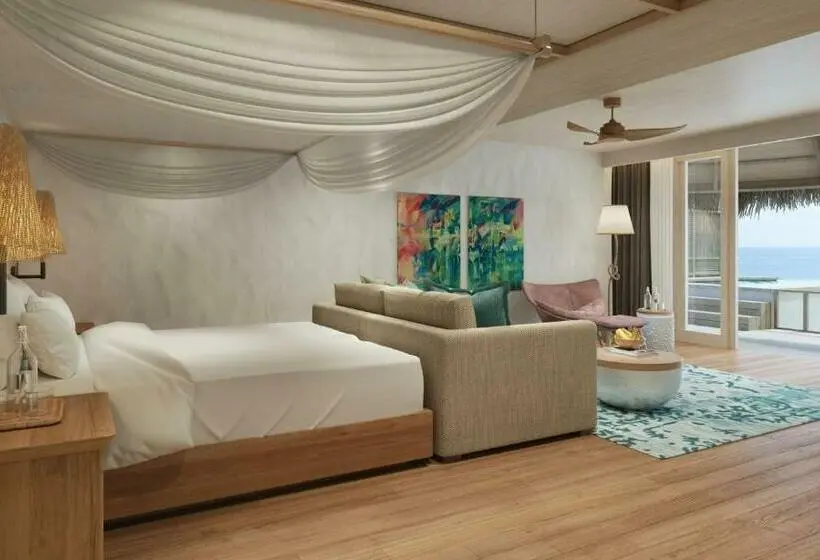 ویلای یک اتاق خوابه با استخر شنا, Six Senses Kanuhura