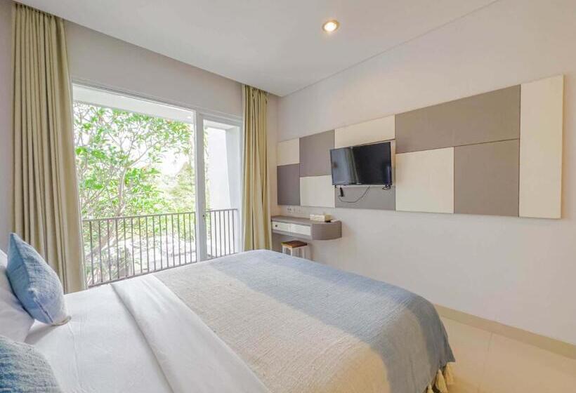 חדר סטנדרט עם מרפסת, Hola Seminyak