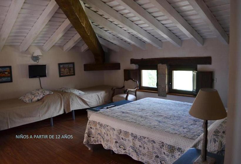 غرفة عائلية, Posada Rural Lindos Sueños