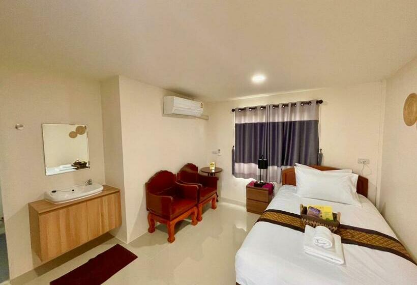 スタンダードシングルルーム, บ้านกาญจน์ เชียงราย Baan Kan Chiang Rai