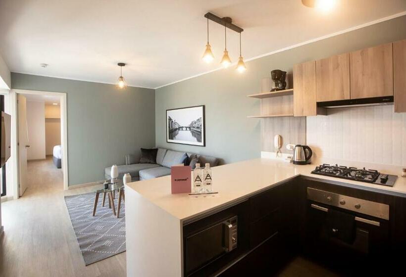 带1个卧室的高级公寓, El Sol By Wynwood House