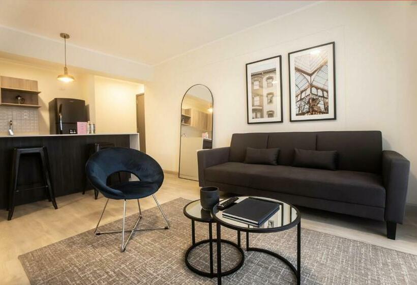 带1个卧室的高级公寓, El Sol By Wynwood House