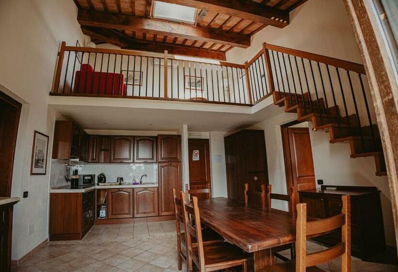 复式房间, Agriturismo Terra Di Dio Toscanizzazione