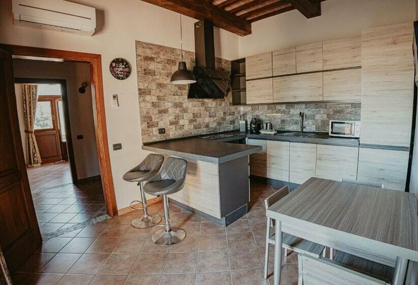 带1个卧室的公寓, Agriturismo Terra Di Dio Toscanizzazione
