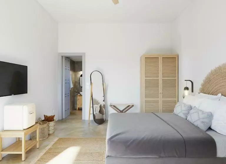 اتاق سوپریور با چشم‌انداز دریا, Bonatsa Beach House Kimolos