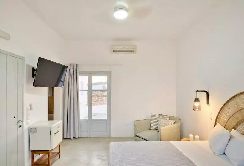 اتاق سوپریور با چشم‌انداز دریا, Bonatsa Beach House Kimolos