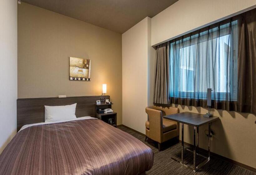 اتاق استاندارد یک نفره, Route Inn Grand Asahikawa Ekimae