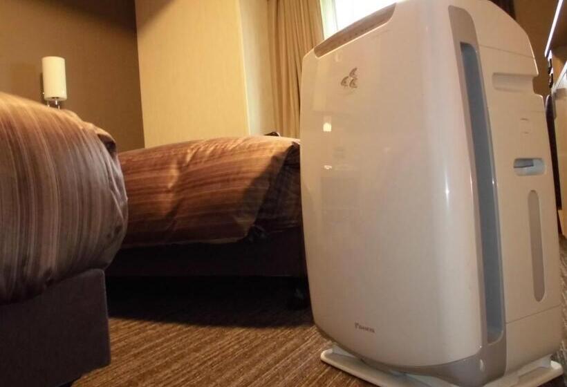 带双人床的基本房间, Route Inn Grand Asahikawa Ekimae