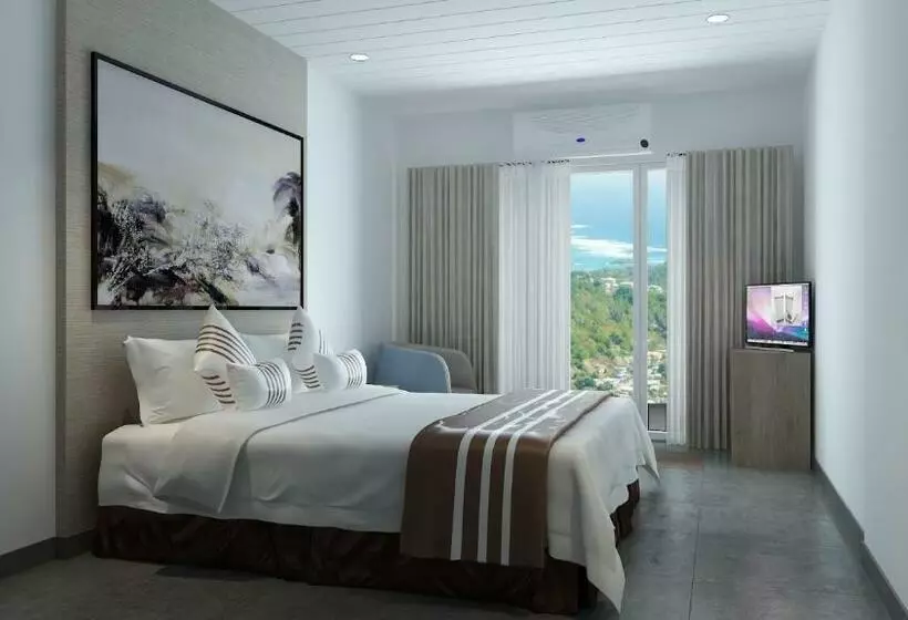 اتاق استاندارد با چشم‌انداز دریا, Spring Hotel Bequia