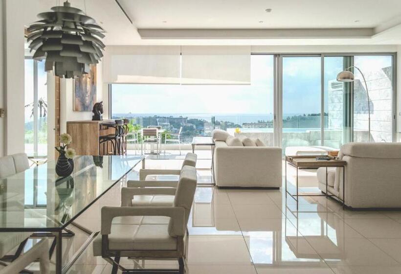 דירת פנטהאוס 3 חדרי שינה, The View Phuket By Resava