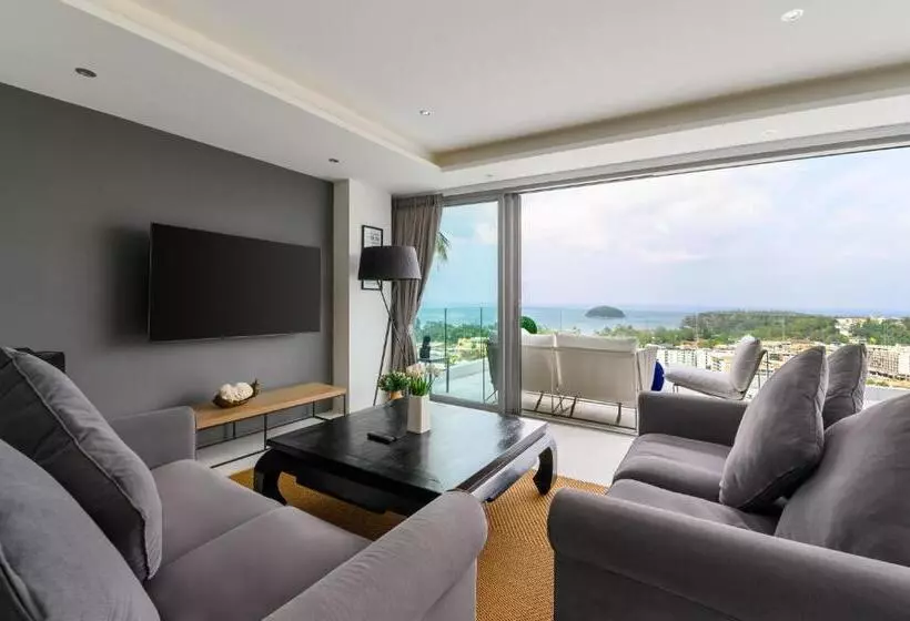 １ベッドルームのデラックスアパートメント, The View Phuket By Resava