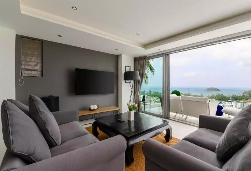 １ベッドルームのデラックスアパートメント, The View Phuket By Resava