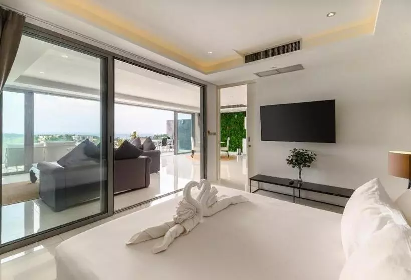 １ベッドルームのデラックスアパートメント, The View Phuket By Resava