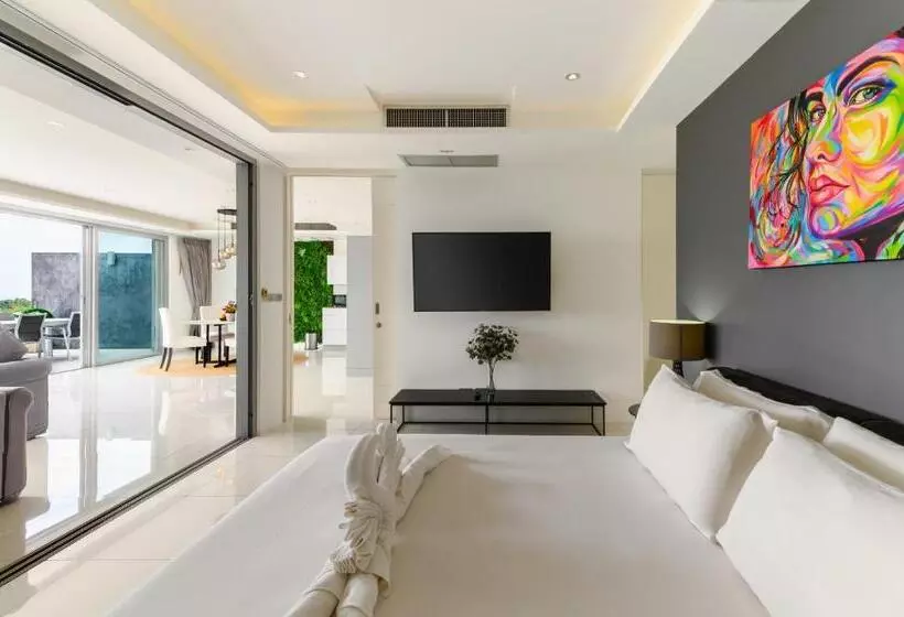 １ベッドルームのデラックスアパートメント, The View Phuket By Resava