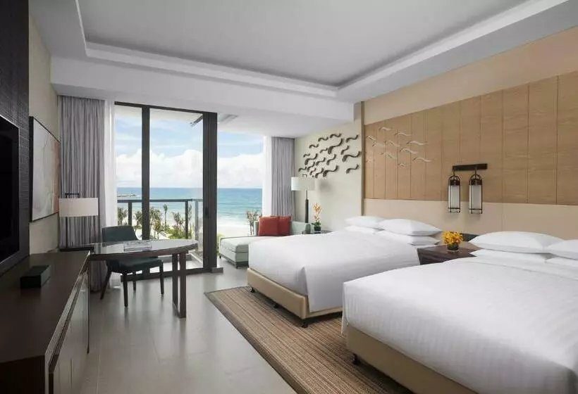 キングサイズベッドのスタンダードルーム, Marriott Resort Xiangshui Bay