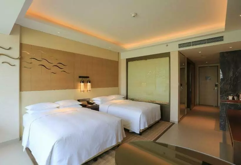 キングサイズベッドのスタンダードルーム, Marriott Resort Xiangshui Bay