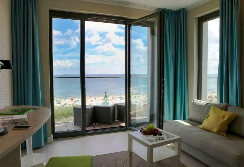 オーシャンビュースタンダードルーム, Seetelhotel Kaiserstrand Beach