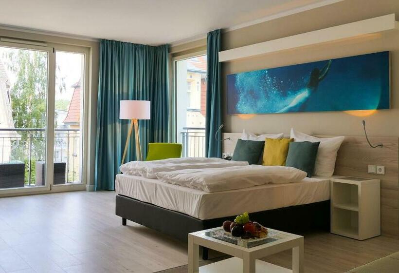 주니어 스위트, Seetelhotel Kaiserstrand Beach