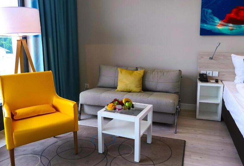 주니어 스위트 바다 전망, Seetelhotel Kaiserstrand Beach