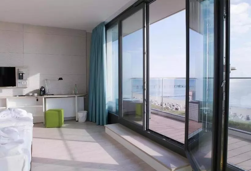 オーシャンビュージュニアスイート, Seetelhotel Kaiserstrand Beach