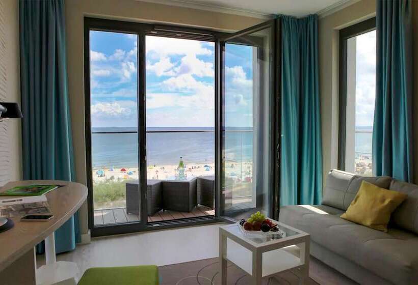 Номер Стандарт Вид на Море, Seetelhotel Kaiserstrand Beach