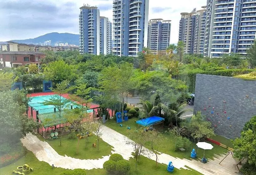 庭の見えるバルコニー月スタンダードルーム, Marriott Resort Xiangshui Bay