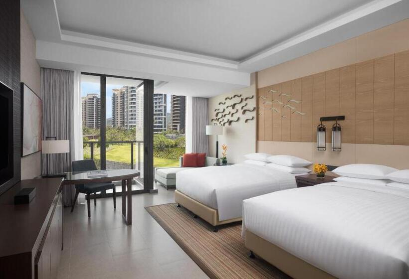 Номер Стандарт 2 Двуспальные Кровати, Marriott Resort Xiangshui Bay
