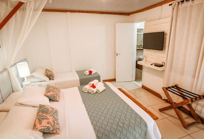 Номер Стандарт Трехместный, Ecocharme Pousada Pedra Do Mar