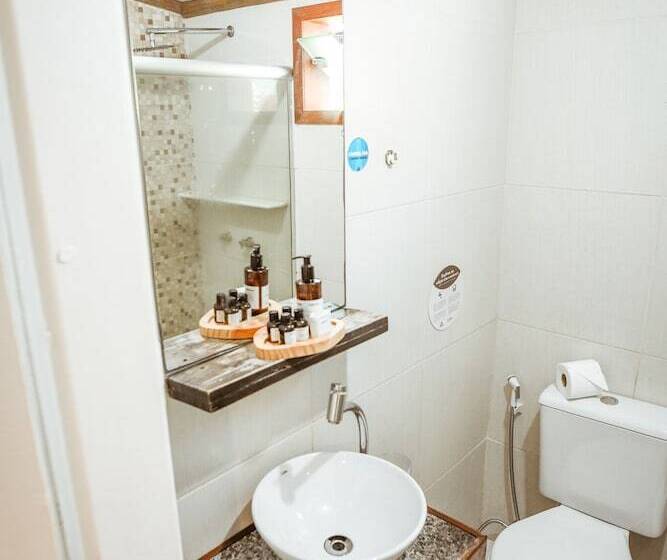 غرفة قياسية ثلاثية, Ecocharme Pousada Pedra Do Mar