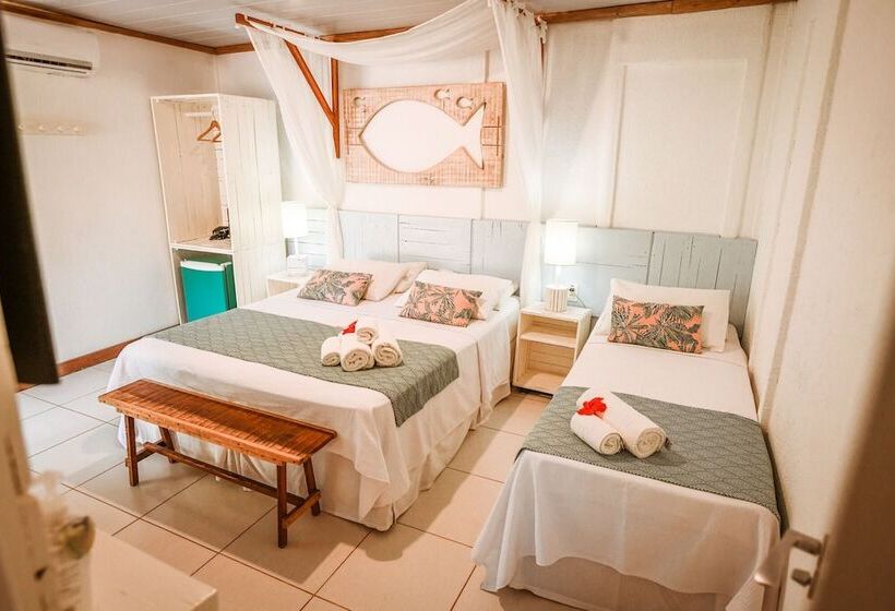 Номер Стандарт Трехместный, Ecocharme Pousada Pedra Do Mar