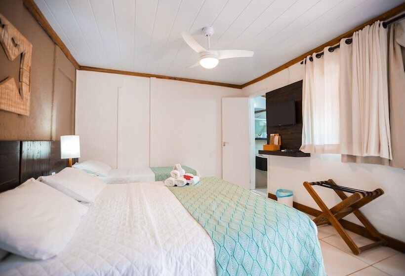 غرفة قياسية ثلاثية, Ecocharme Pousada Pedra Do Mar