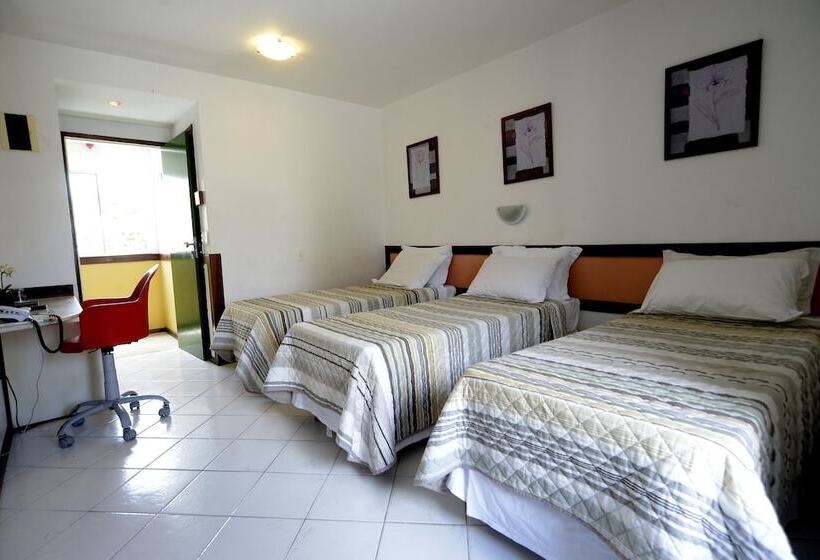 エコノミートリプルルーム, Rede Andrade Mar Hotel   Rio Vermelho