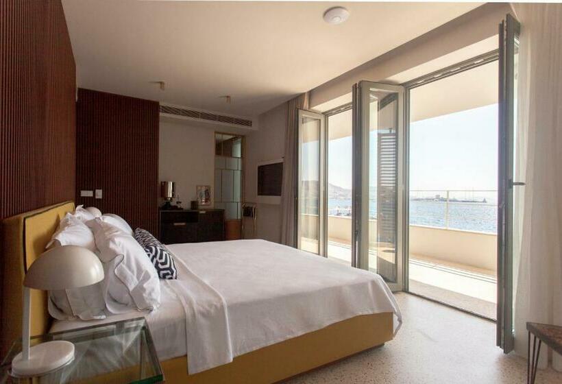 غرفة ديلوكس مطلّة علي البحر مزوَّدة بشُرفة, Boho Adults Only