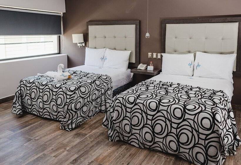 Номер Стандарт 2 Двуспальные Кровати, Flamingo Merida