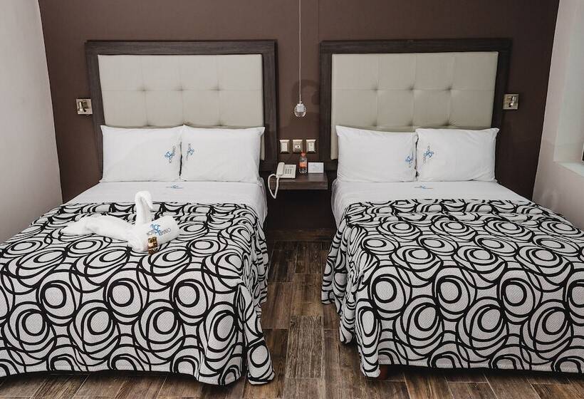 Номер Стандарт 2 Двуспальные Кровати, Flamingo Merida