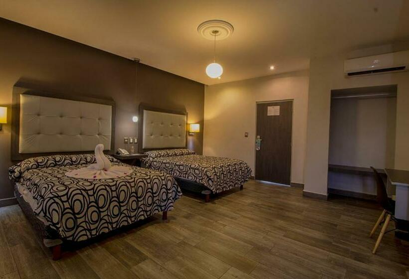 Номер Стандарт 2 Двуспальные Кровати, Flamingo Merida