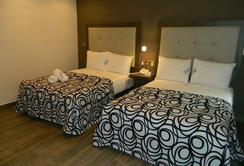 Номер Стандарт 2 Двуспальные Кровати, Flamingo Merida