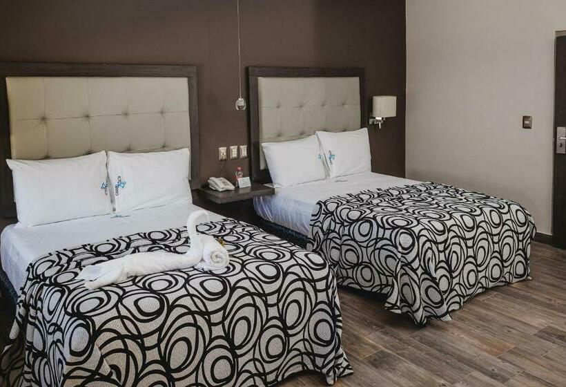 Номер Стандарт 2 Двуспальные Кровати, Flamingo Merida