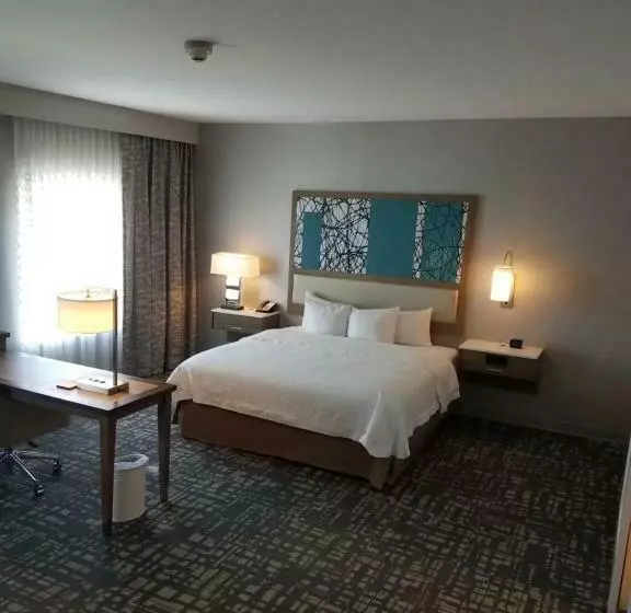 キングサイズベッドのスタンダードルーム, Hampton Inn & Suites Dallasthe Colony, Tx