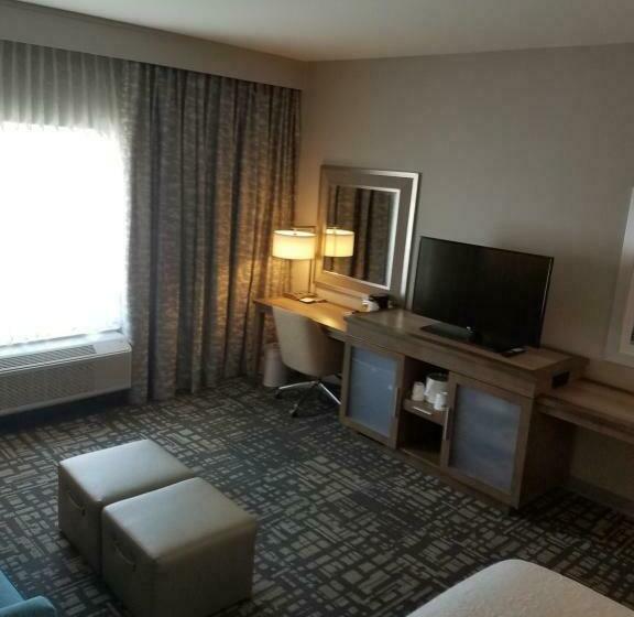 带大床的复式套间, Hampton Inn & Suites Dallasthe Colony, Tx