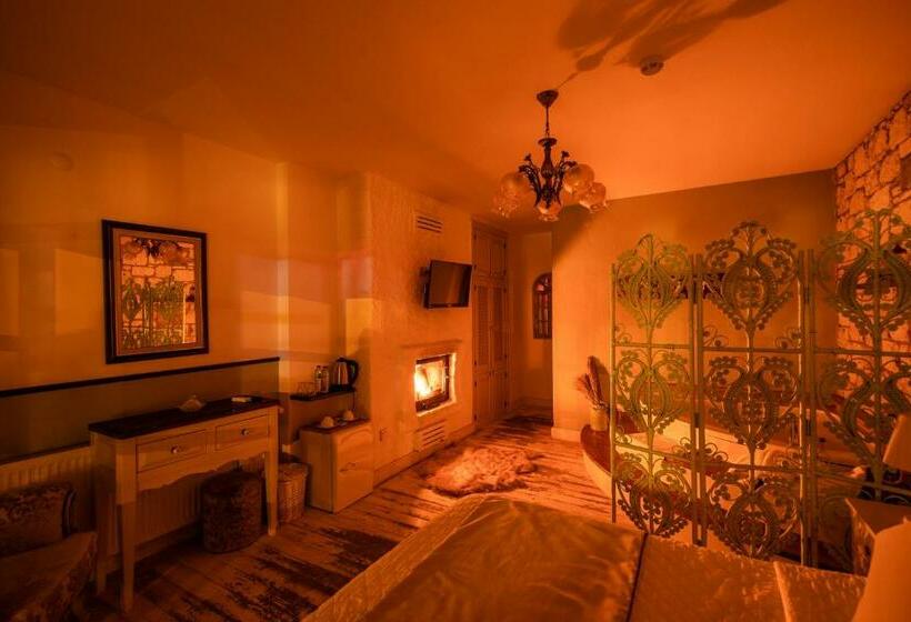 חדר דלוקס עם מרפסת טרסה, Palas Alaçatı   Adult Only