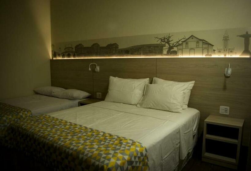 디럭스 트리플 룸, Pousada Araxá