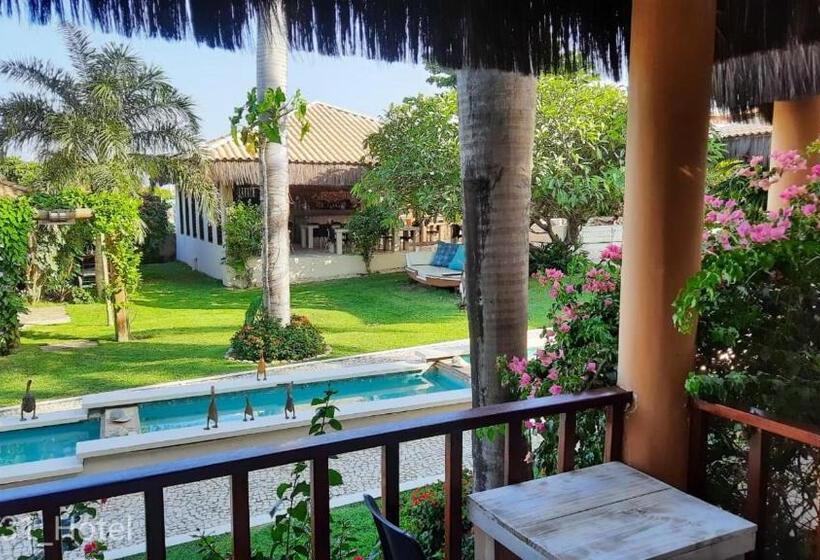 חדר דלוקס נוף לגינה, 0031 Boutique Hotel & Restaurant Cumbuco