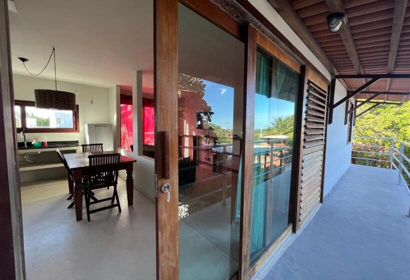 Апартаменты 1 Спальня с Балконом, Pipa Panorama Apart