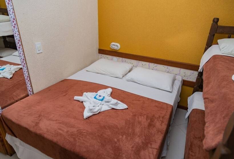 חדר סטנדרט לארבעה, Pousada Brisa Do Forte