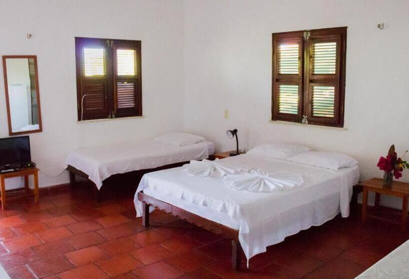 اتاق استاندارد چهار تخته, Pousada Morada Do Sol