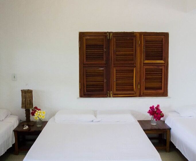 اتاق استاندارد چهار تخته, Pousada Morada Do Sol