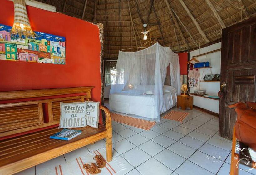 סוויטת דלוקס נוף לים, Pousada Capitù