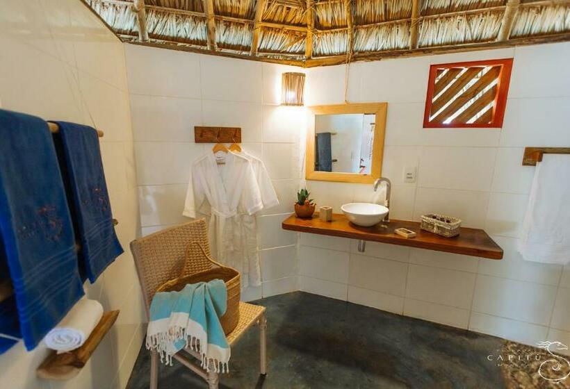 סוויטת דלוקס נוף לים, Pousada Capitù